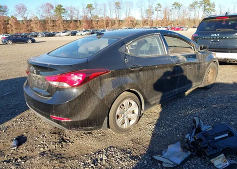 2016 Hyundai Elantra Se из США, поврежденный, VIN KMHDH4AE2GU530240